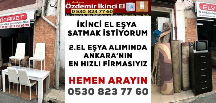 ikinci el eşya satmak istiyorum